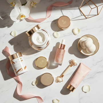 Luxury Beauty Flatlay